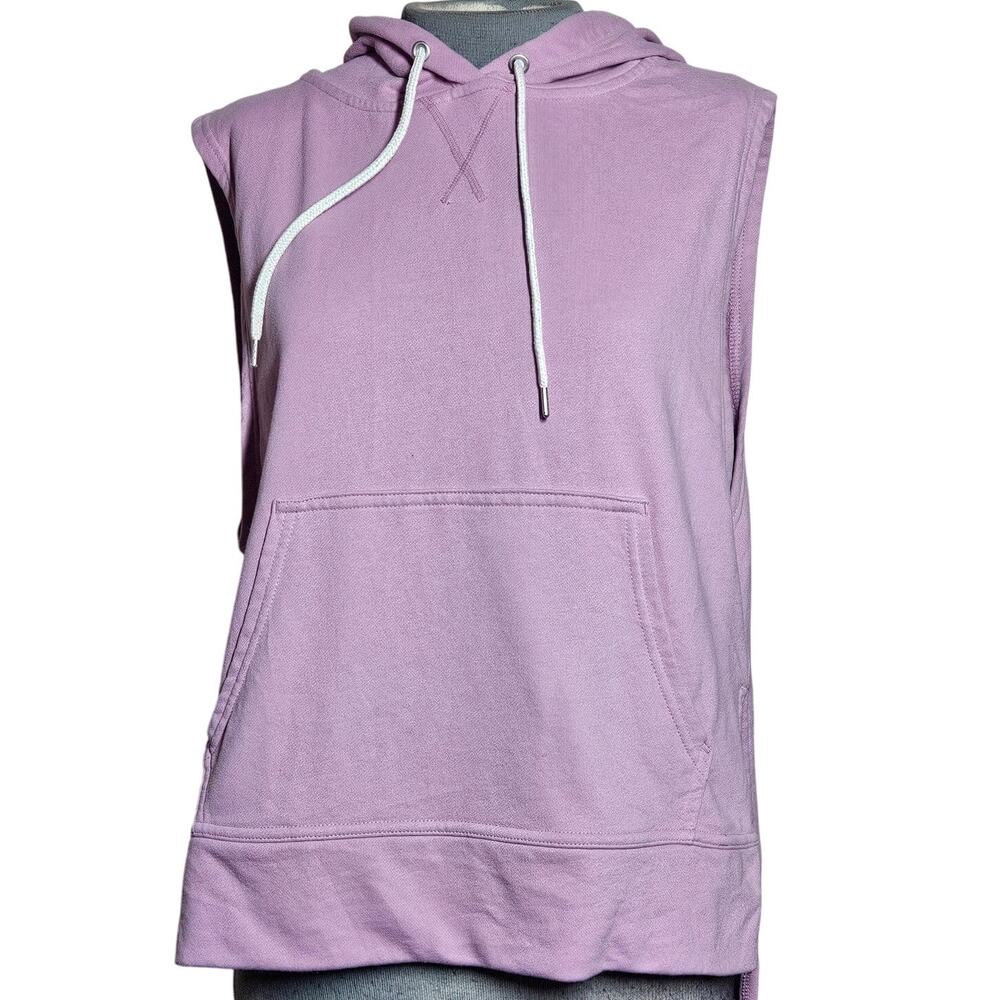 Champion Hooded Sleeveless Sweatshirt Size Medium